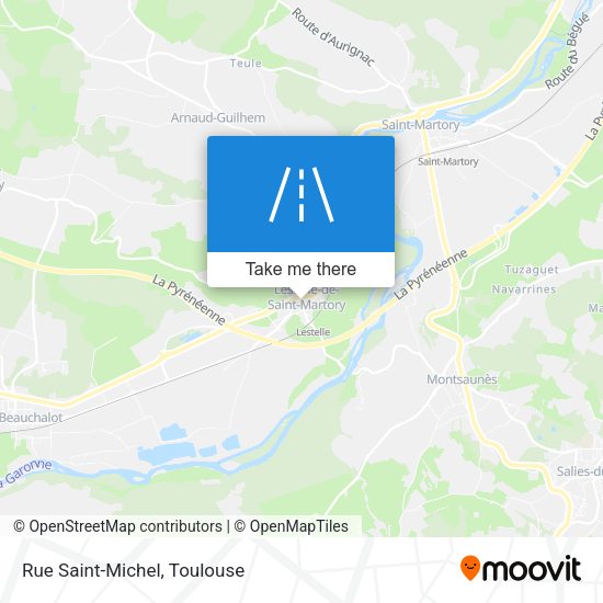 Rue Saint-Michel map