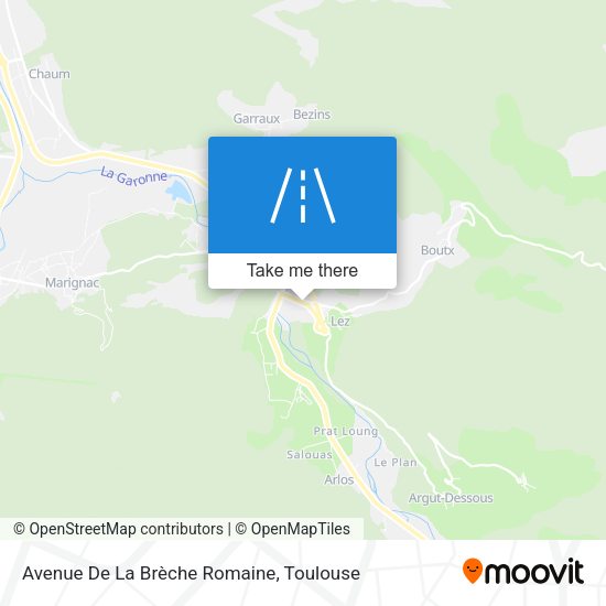 Avenue De La Brèche Romaine map