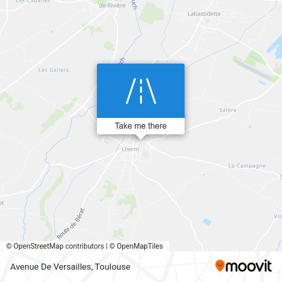 Avenue De Versailles map