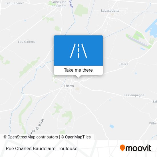 Rue Charles Baudelaire map