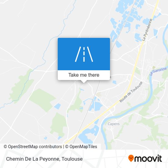Chemin De La Peyonne map