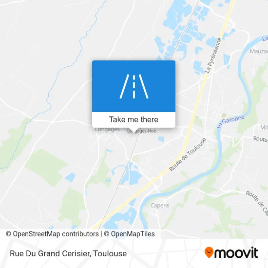 Rue Du Grand Cerisier map