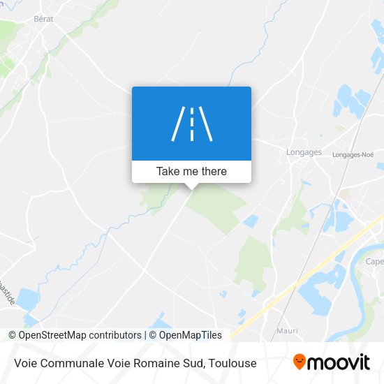 Voie Communale Voie Romaine Sud map