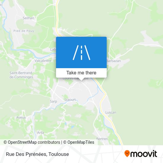 Rue Des Pyrénées map