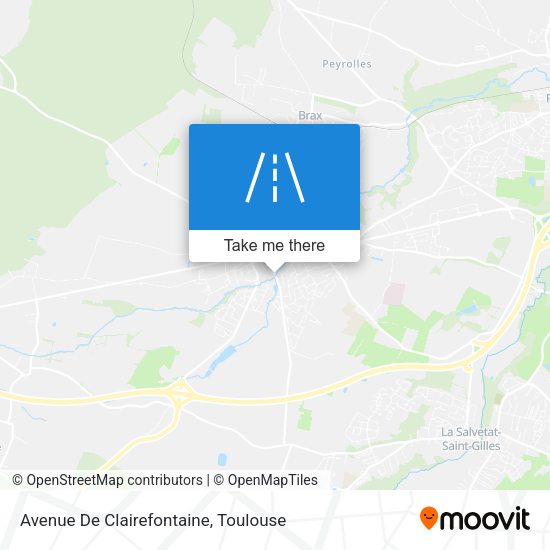 Avenue De Clairefontaine map