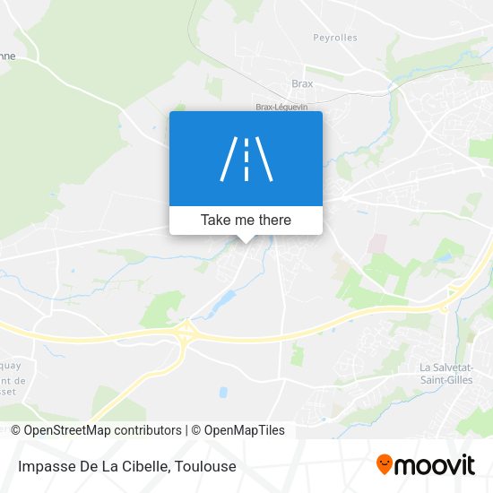 Impasse De La Cibelle map