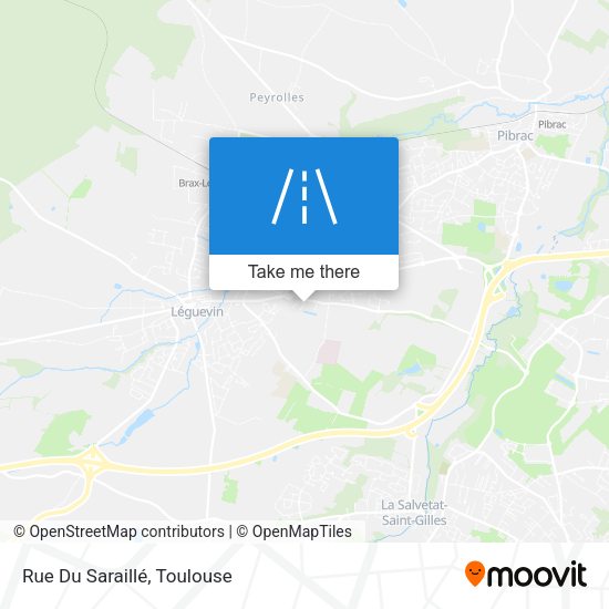 Rue Du Saraillé map
