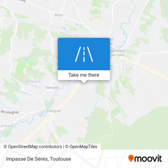 Impasse De Sérés map