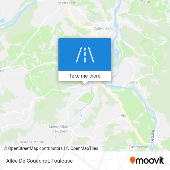Allée De Couéchot map