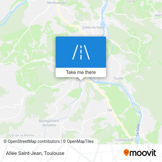 Allée Saint-Jean map