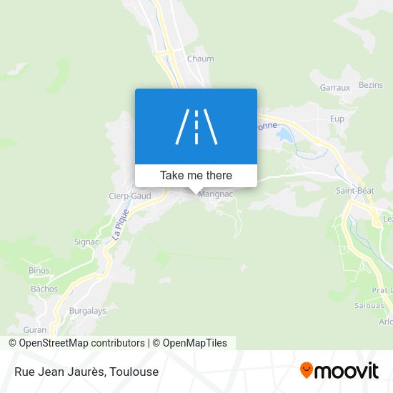 Rue Jean Jaurès map