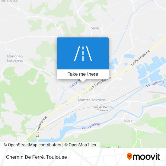Chemin De Ferré map