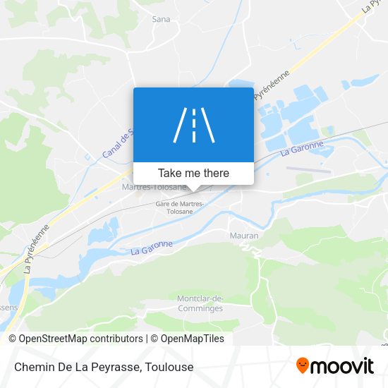 Chemin De La Peyrasse map