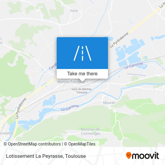 Lotissement La Peyrasse map