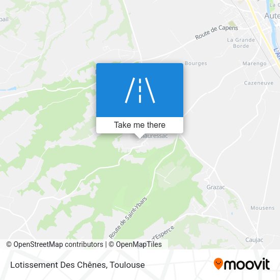 Lotissement Des Chênes map