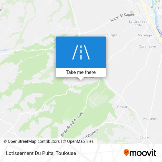 Lotissement Du Puits map