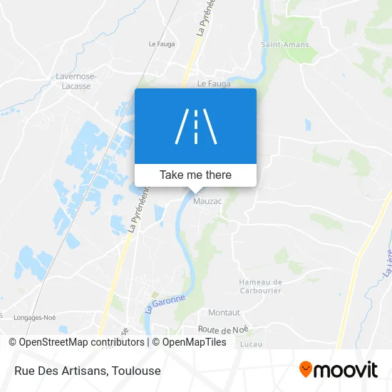 Rue Des Artisans map