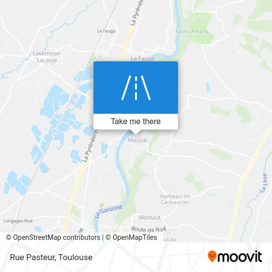 Rue Pasteur map
