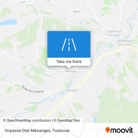 Impasse Des Mésanges map