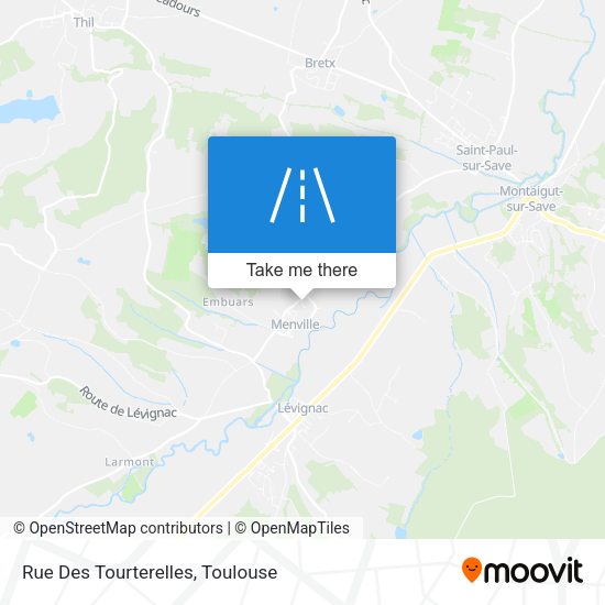 Rue Des Tourterelles map