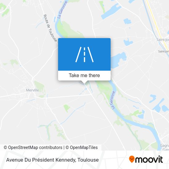 Avenue Du Président Kennedy map