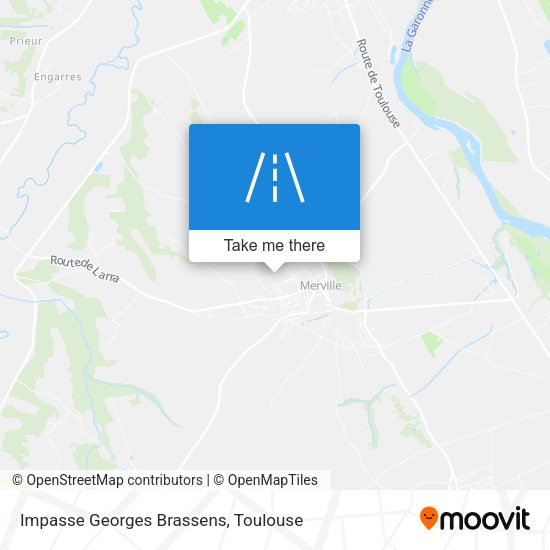 Impasse Georges Brassens map