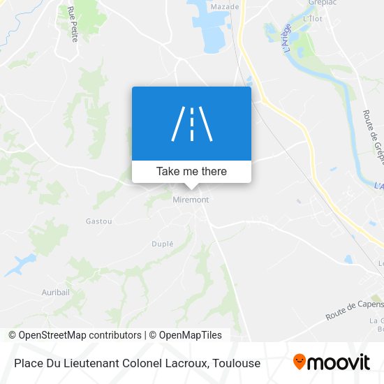 Place Du Lieutenant Colonel Lacroux map