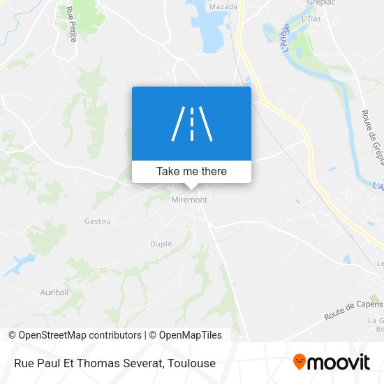 Rue Paul Et Thomas Severat map