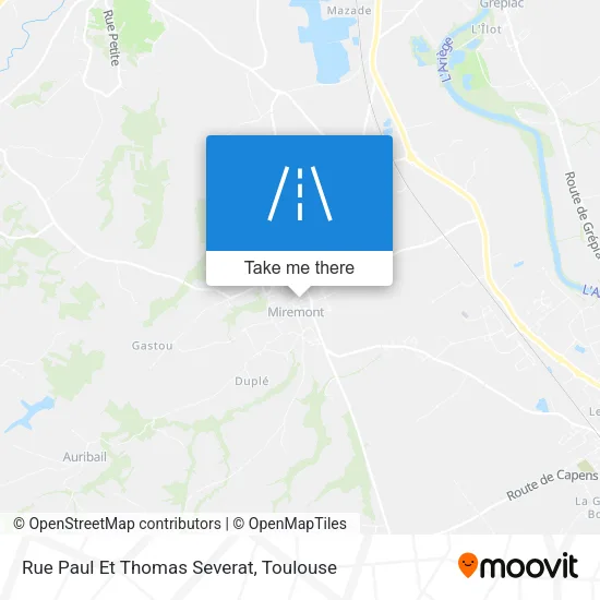Rue Paul Et Thomas Severat map