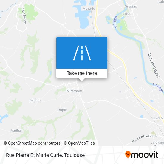 Rue Pierre Et Marie Curie map