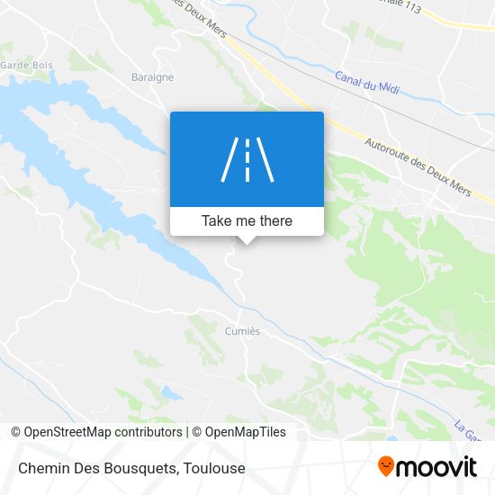 Chemin Des Bousquets map