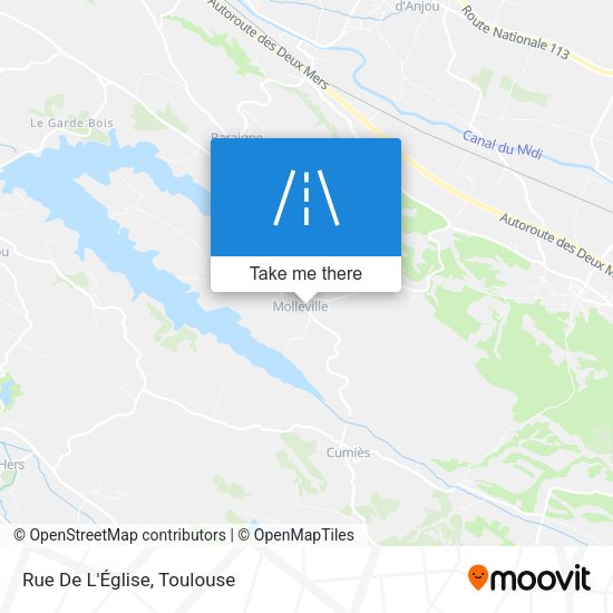 Rue De L'Église map