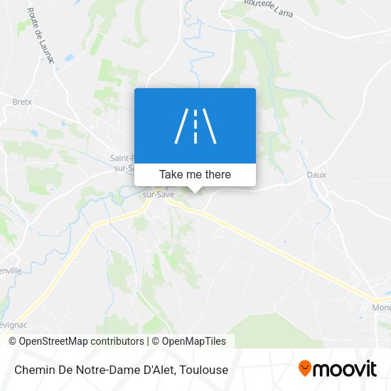 Chemin De Notre-Dame D'Alet map
