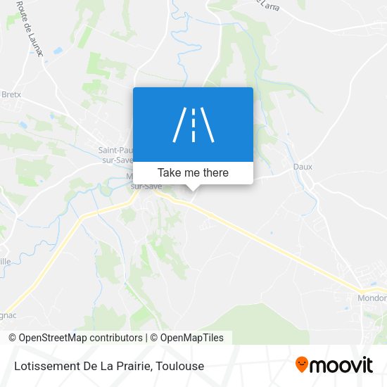 Lotissement De La Prairie map