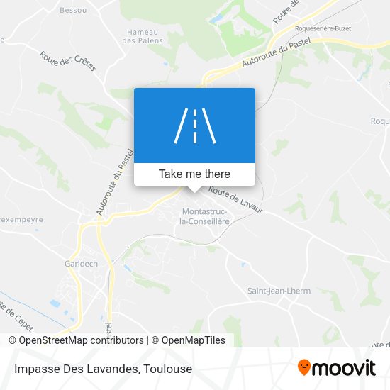 Impasse Des Lavandes map