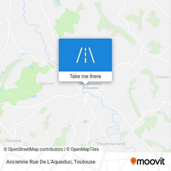 Ancienne Rue De L'Aqueduc map