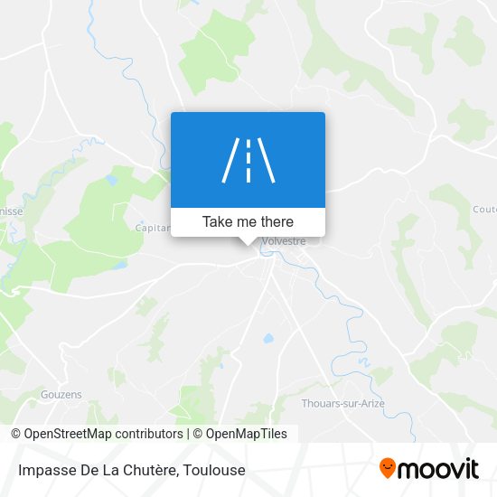 Impasse De La Chutère map
