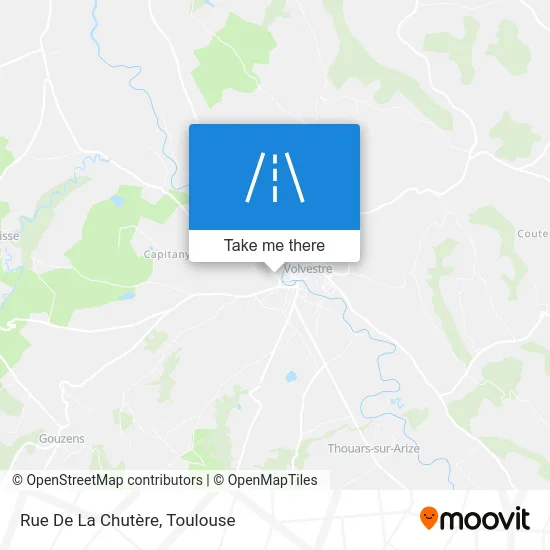 Rue De La Chutère map