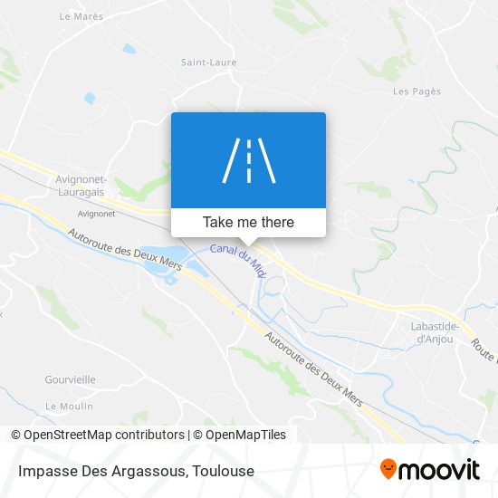 Impasse Des Argassous map