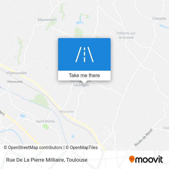 Rue De La Pierre Milliaire map