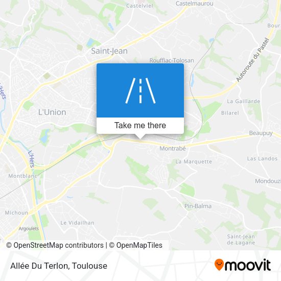 Allée Du Terlon map