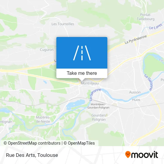 Rue Des Arts map