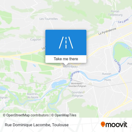 Rue Dominique Lacombe map
