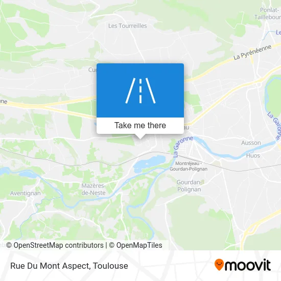 Rue Du Mont Aspect map