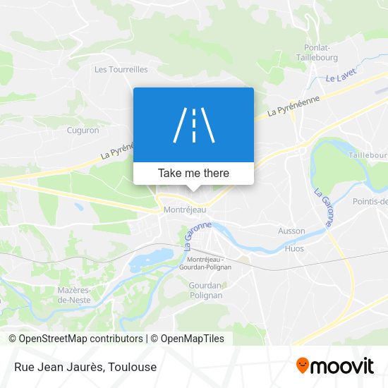 Rue Jean Jaurès map