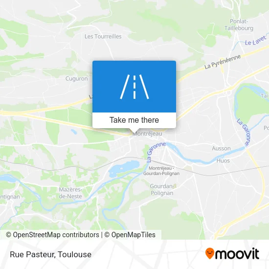 Rue Pasteur map