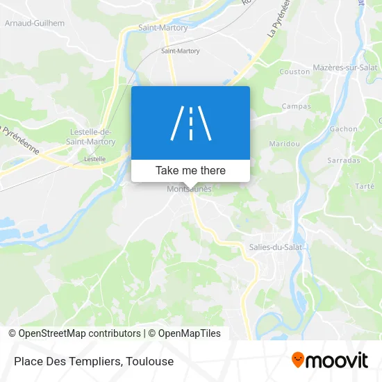 Place Des Templiers map