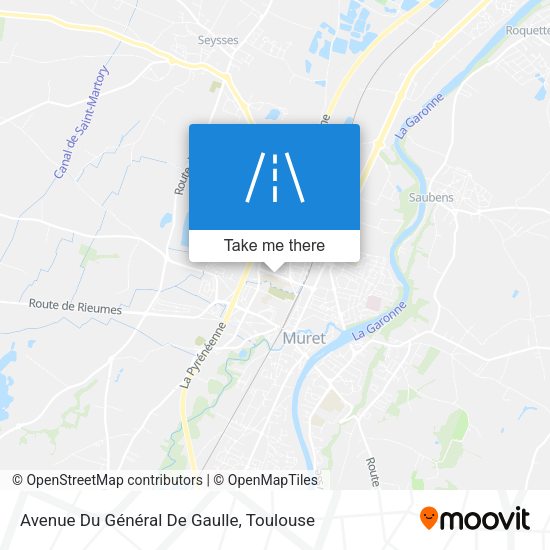 Avenue Du Général De Gaulle map