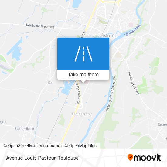 Avenue Louis Pasteur map