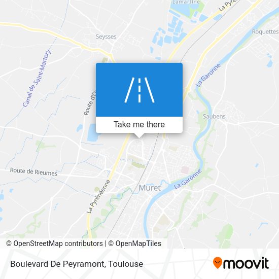 Boulevard De Peyramont map